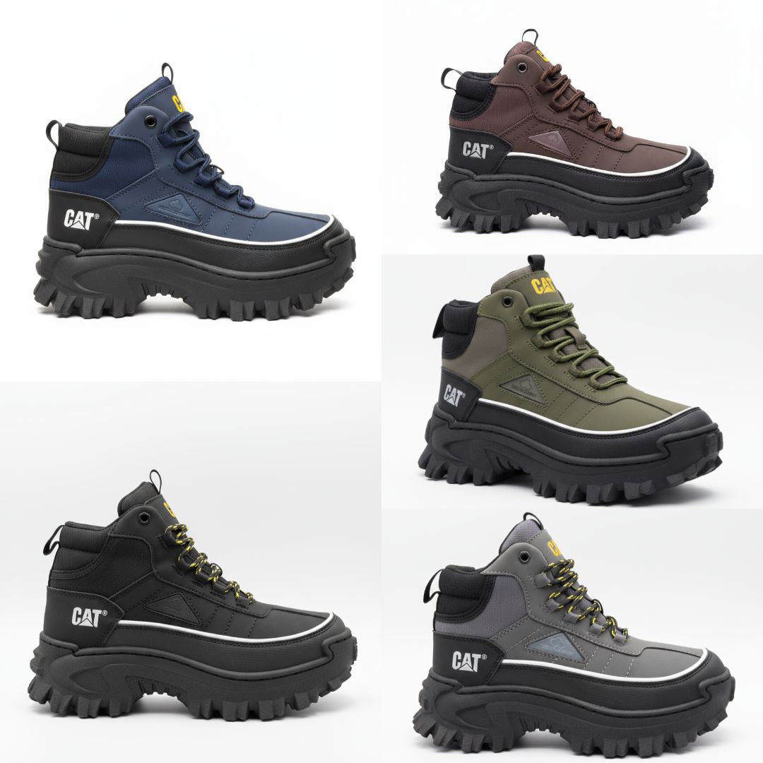 BOTA CAT INTRUDER GALOSH MID + CAJA